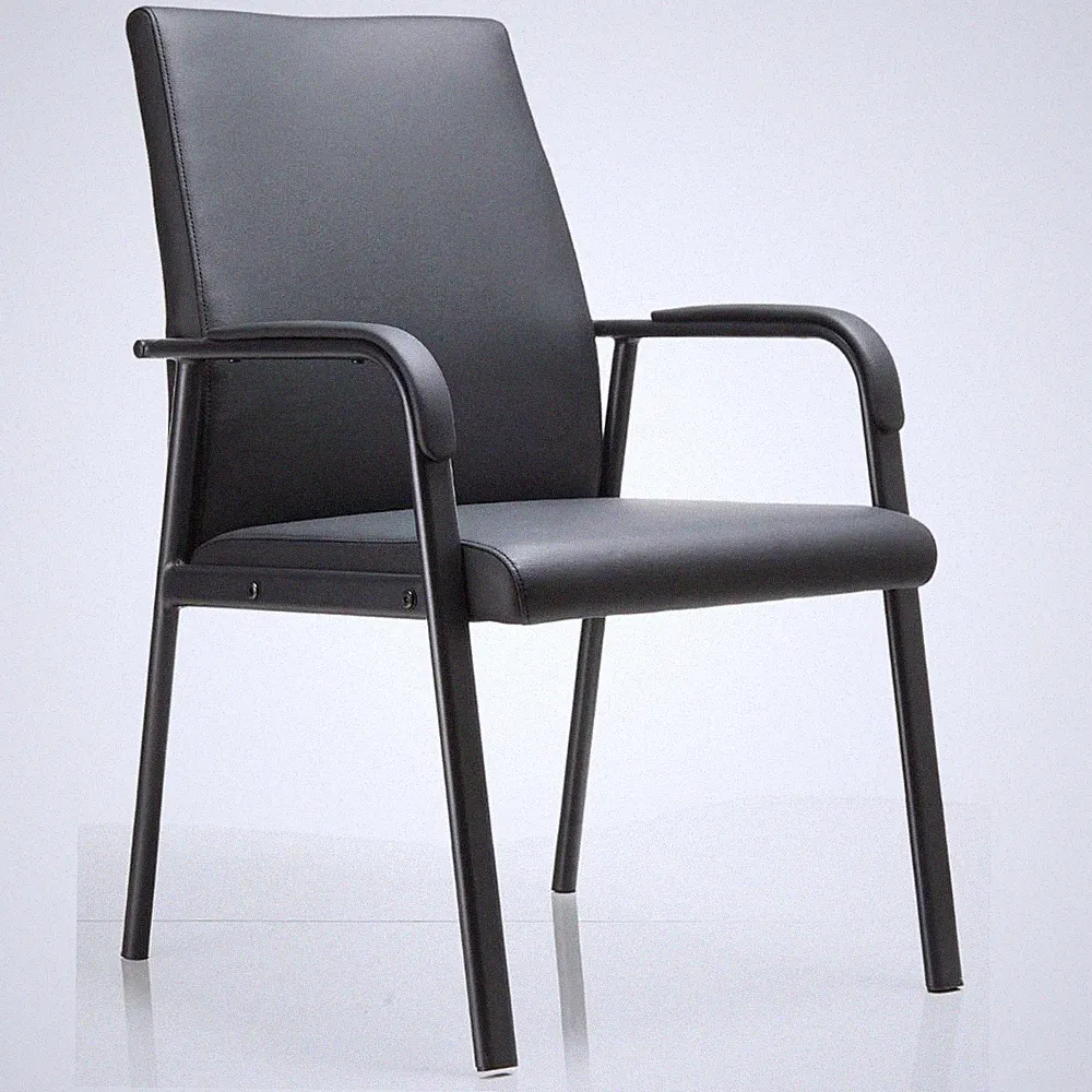 Office Guest Reception Chair 600 lbs Capacity Leather Conference Room Chairs...